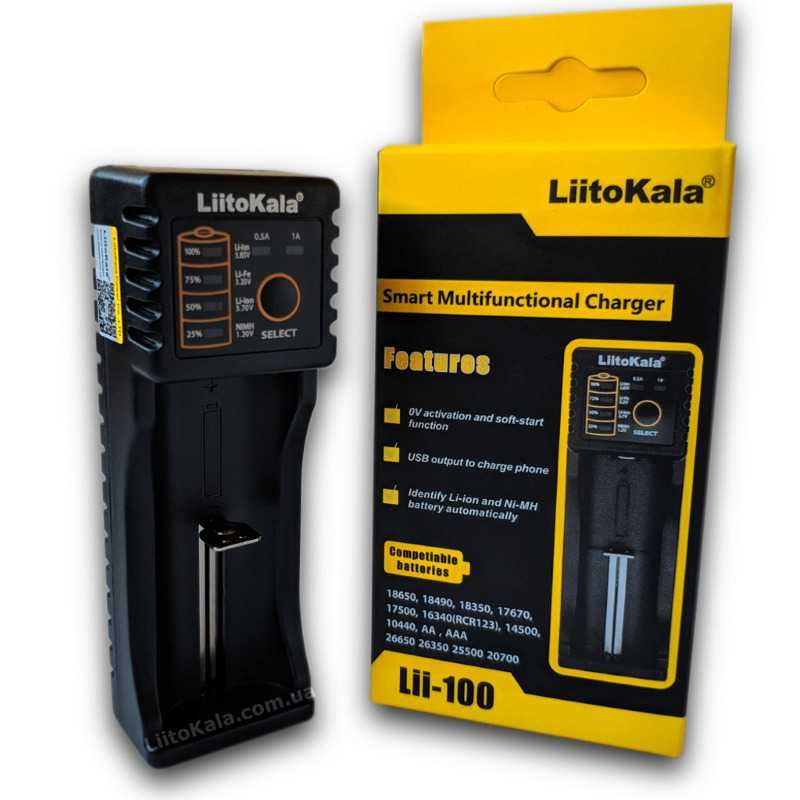 LiitoKala Lii-100 универсальное зарядное устройство / Power Bank