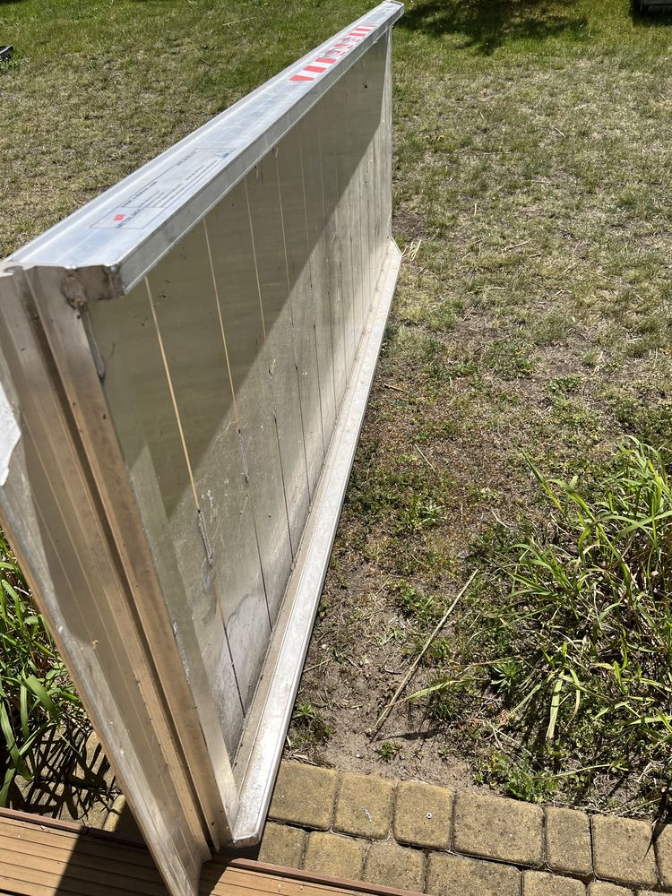 Trap, najazd, rampa 300x100, aluminium 1,5t, solidna konstrukcja