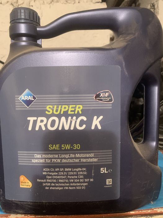 Масло в двигун Aral Super Tronic K sea 5w30 5L