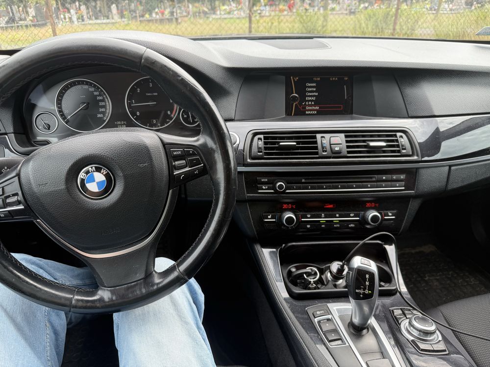 Bmw serii 5 f11, automat, kombii, czarna !!!