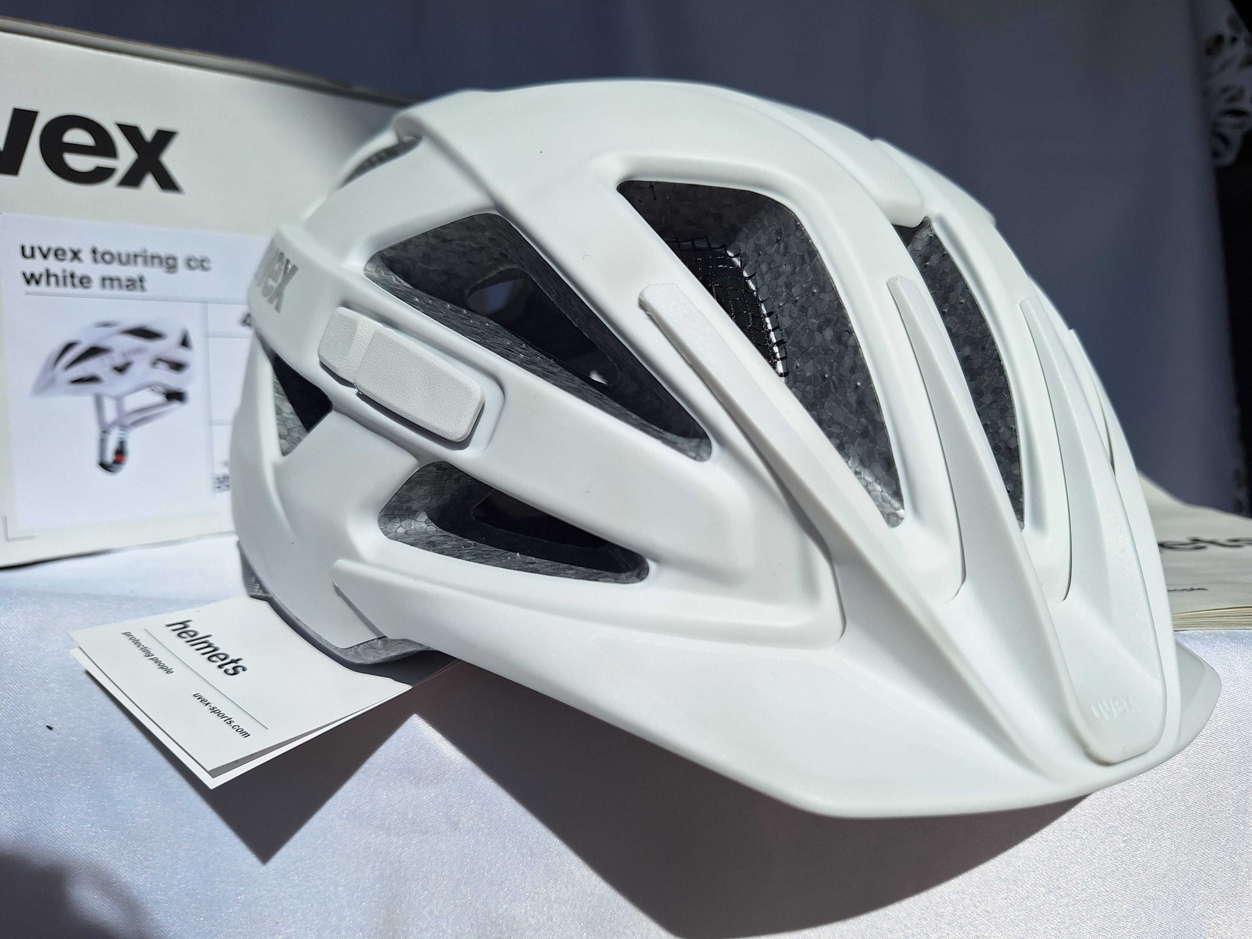 Kask rowerowy Uvex Touring CC White Mat L 56-60cm