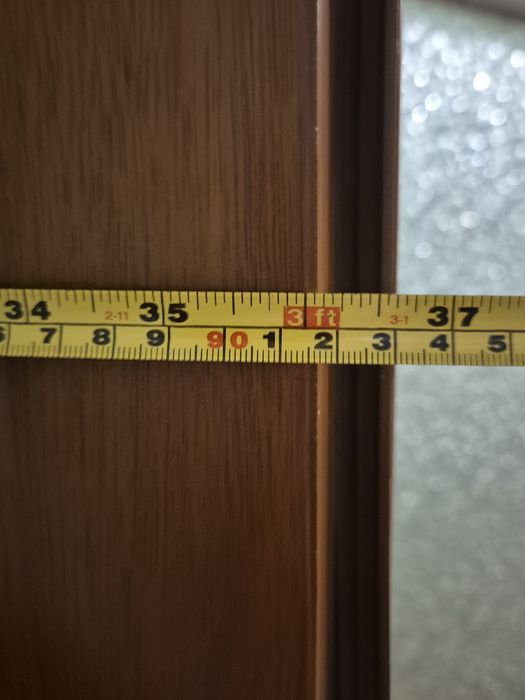 Drzwi zewnętrzne drewniane