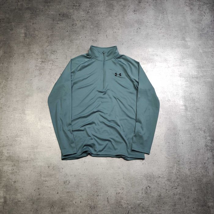 MĘSKA Lekka Sportowa Cienka Bluzka Rozpinana Thermal Under Armour Logo