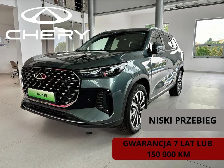Chery Tiggo 8 Salon Polska , 1 Właściciel, Bezwypadkowy , Jak nowy!!!