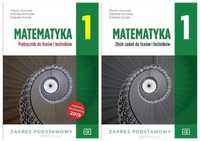 (NOWE) Matematyka 1 Zbiór zadań + Podręcznik Podstawowy PAZDRO