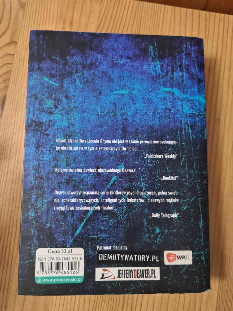 Pod napięciem - Jeffrey Deaver