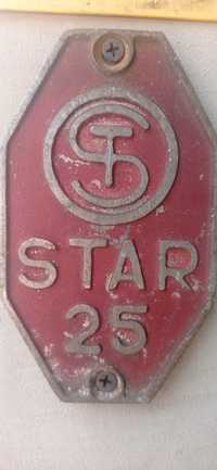 Emblemat znaczek Star 25