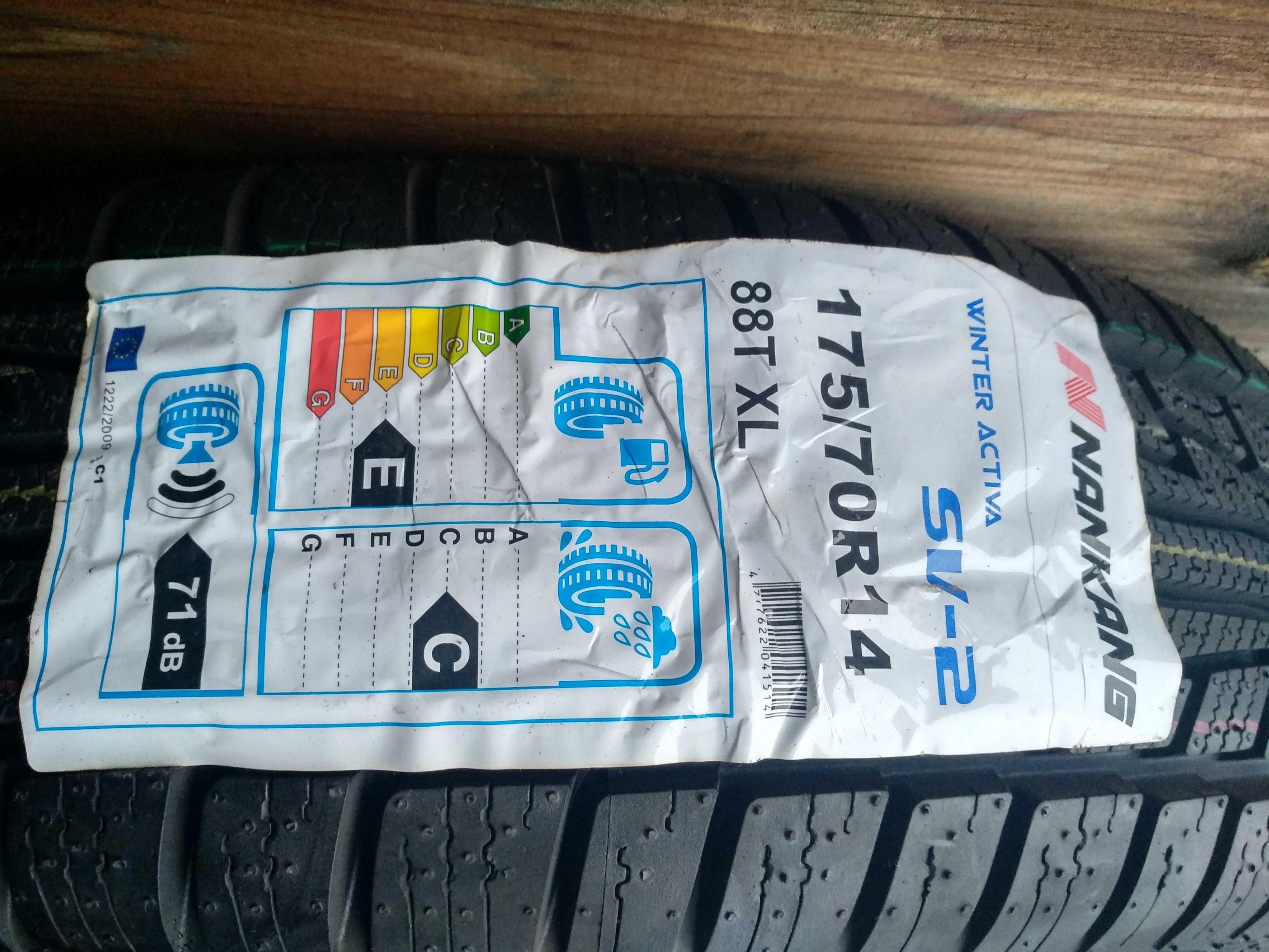 Opony zimowe 175/70R14 kpl.4szt.