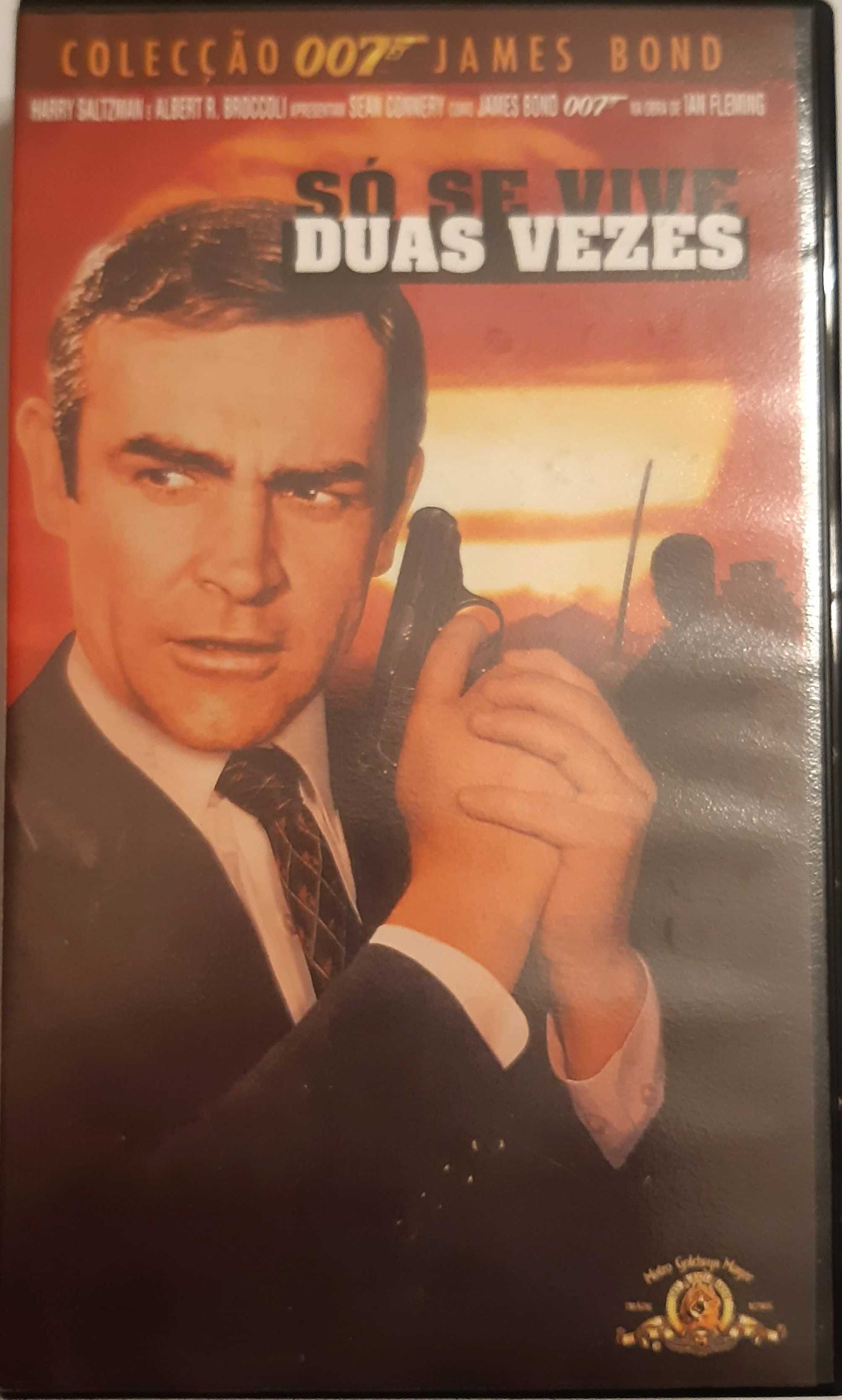 Coleção Exclusiva de 17 Filmes VHS do 007 - Como Nova!