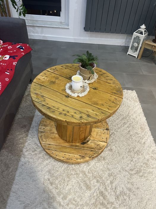 Stolik  z szpuli kablowej