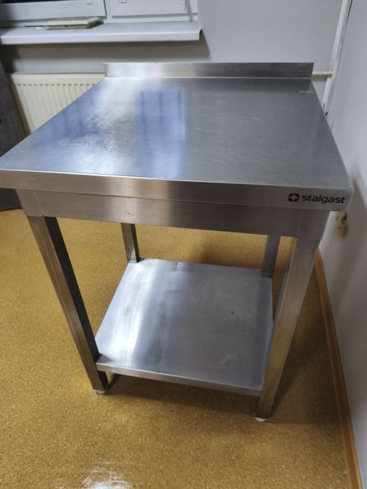 Stół roboczy stalgas ze stali nierdzewnej 60x60