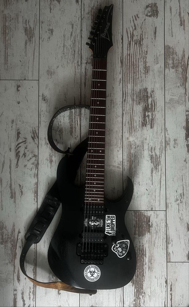 Gitara elektryczna 7 strun Ibanez RG7420Z seymour duncan nazgul most