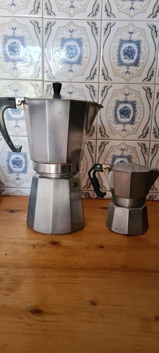 2 cafeteiras inox