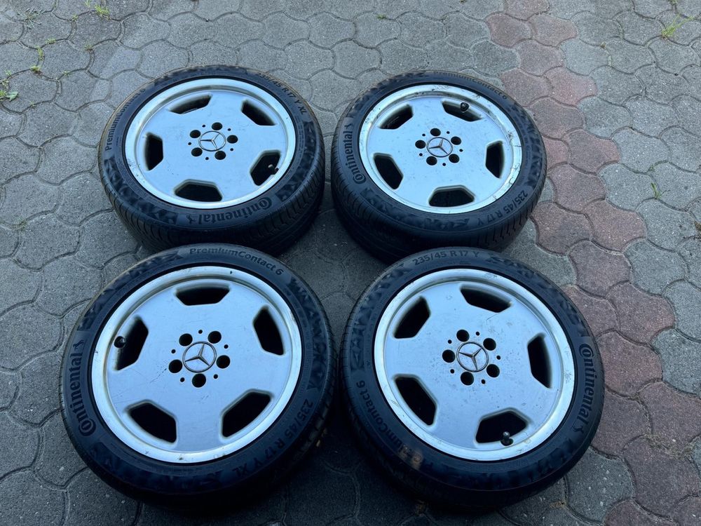 Felgi koła Rh mercedes Amg monoblock 17 5x112 w124 w202 sec w201