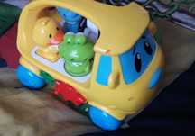 Rozne zabawki interaktywne na baterie ruchome fisher price