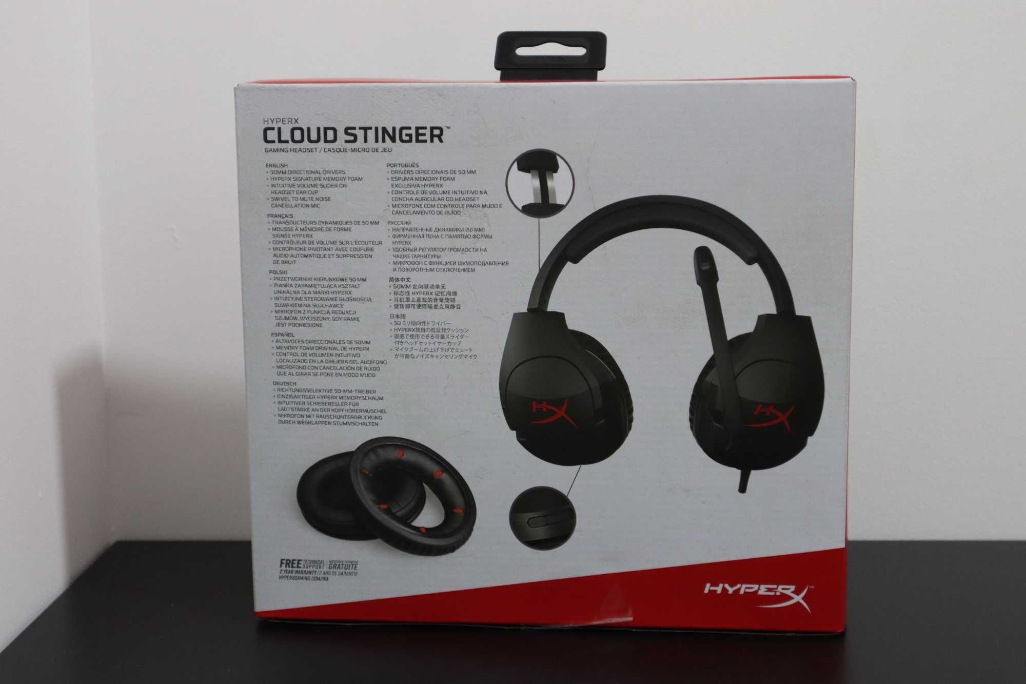 Headset HyperX Cloud Stinger