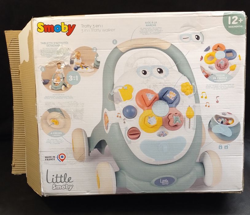 Smoby - Little 3 w 1 - chodzik dla dzieci