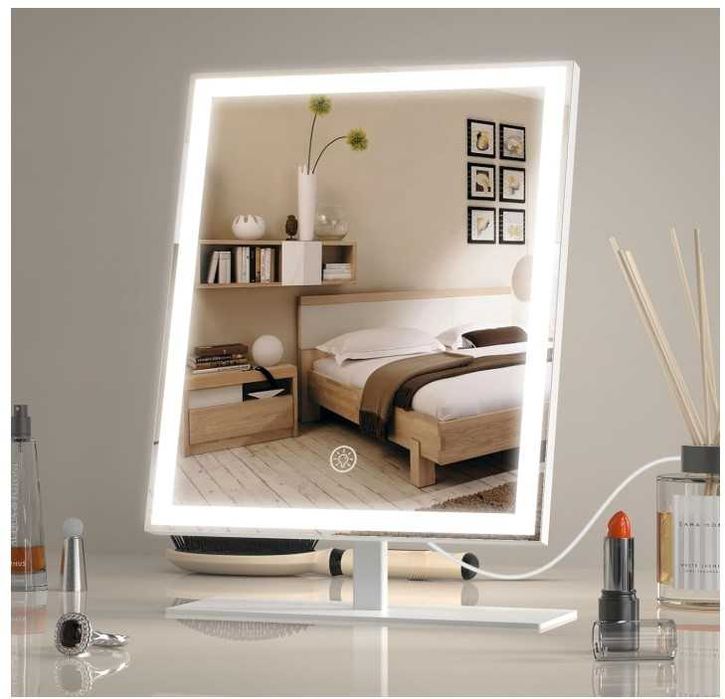 Lustro do makijażu z podświetleniem LED, 3 barwy światła ANTENLICHT