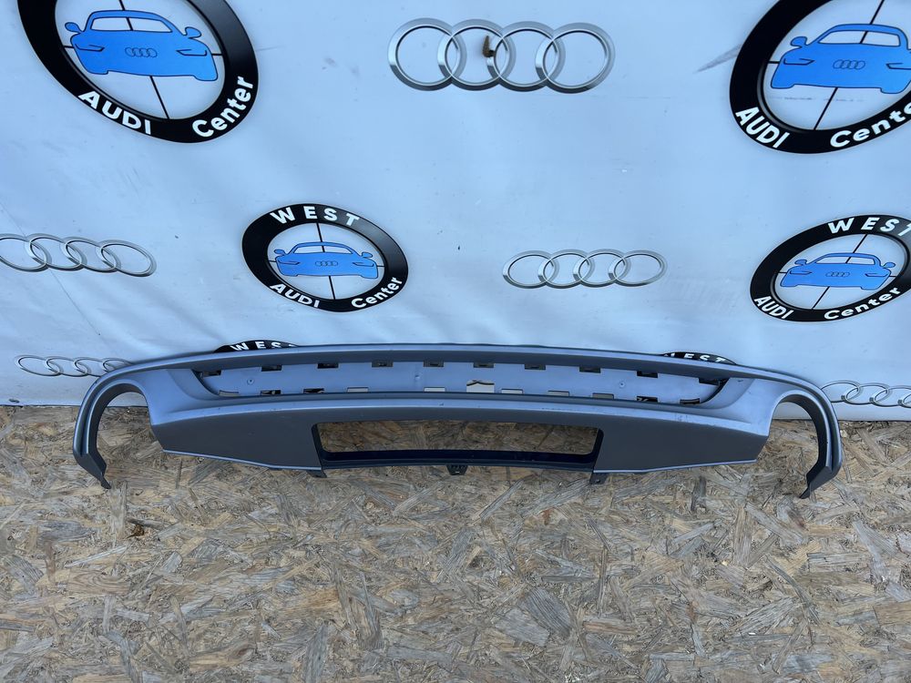 Audi A6 C7 S-line DoRest спойлер Ауді а6 с7 губа заднього бампера