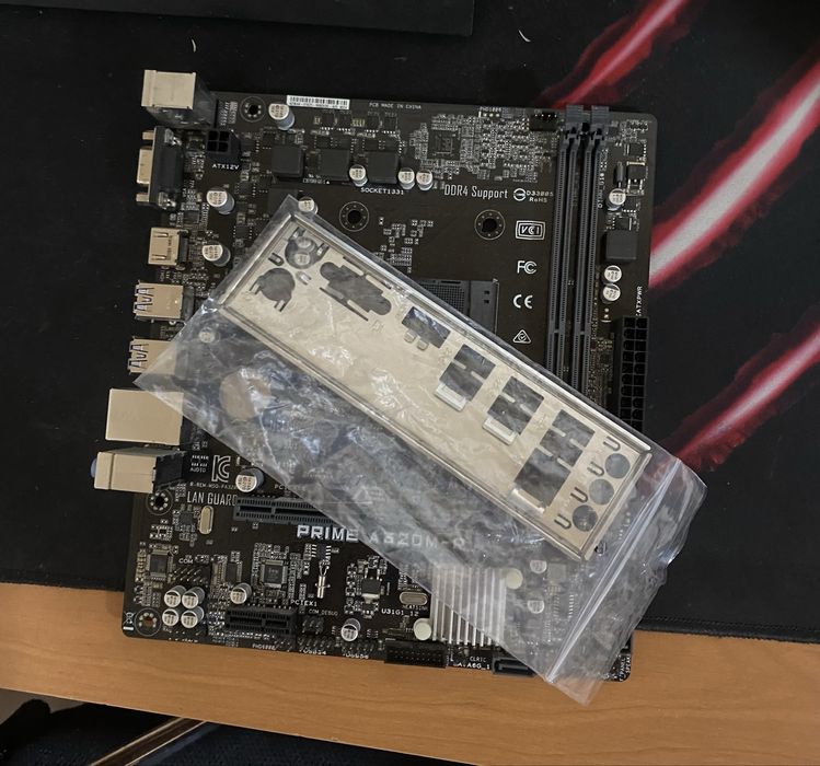 Мат.плата Asus a320m-r