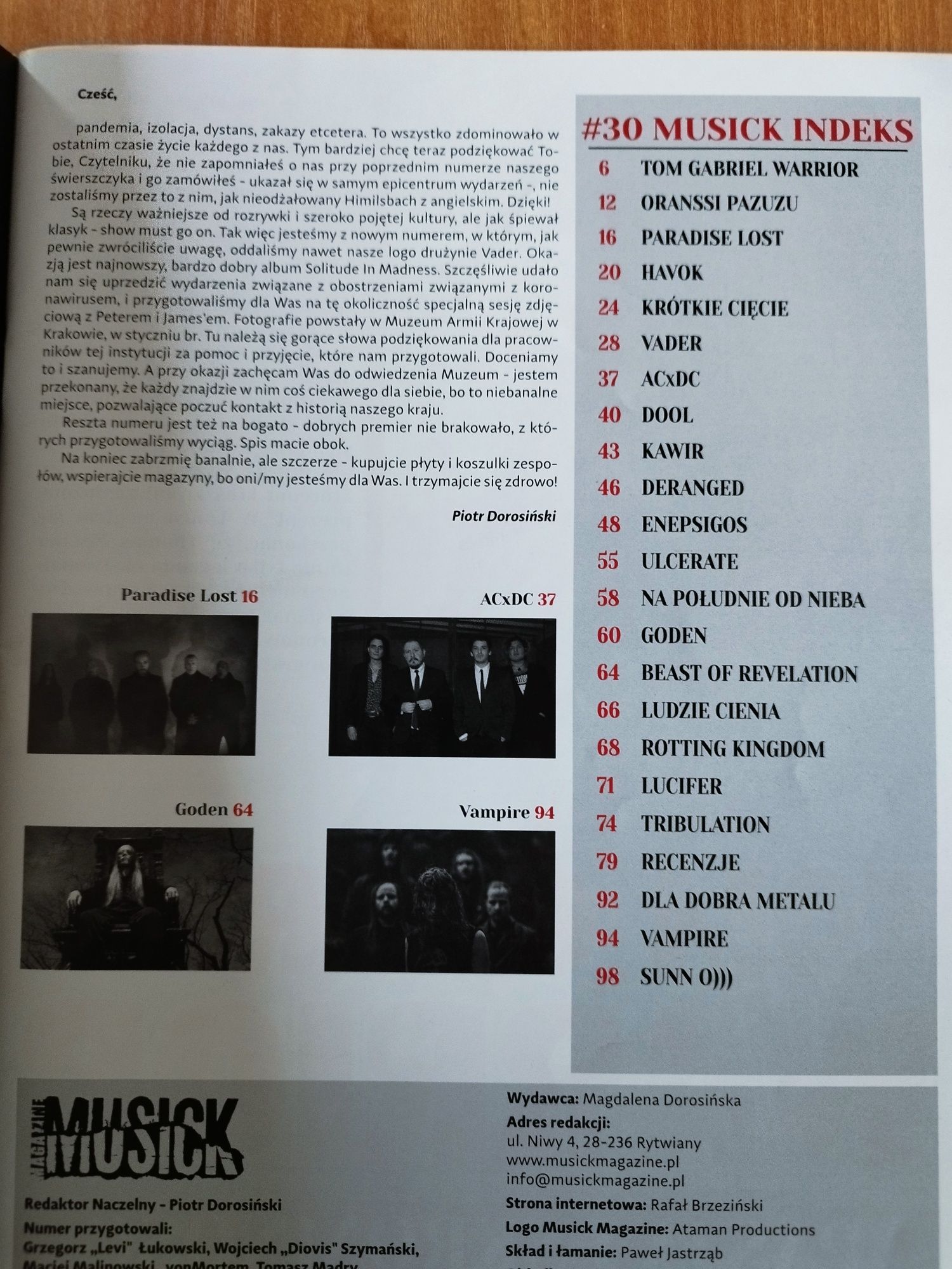 Musick Magazine 1/2020