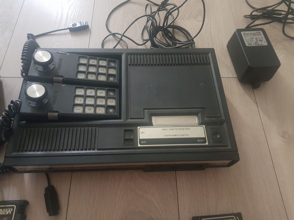 Konsola 1982r CBS Coleco Vision Atari Retro + Gry Unikat