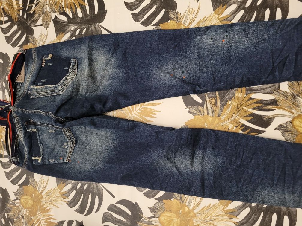 Spodnie jeans denim