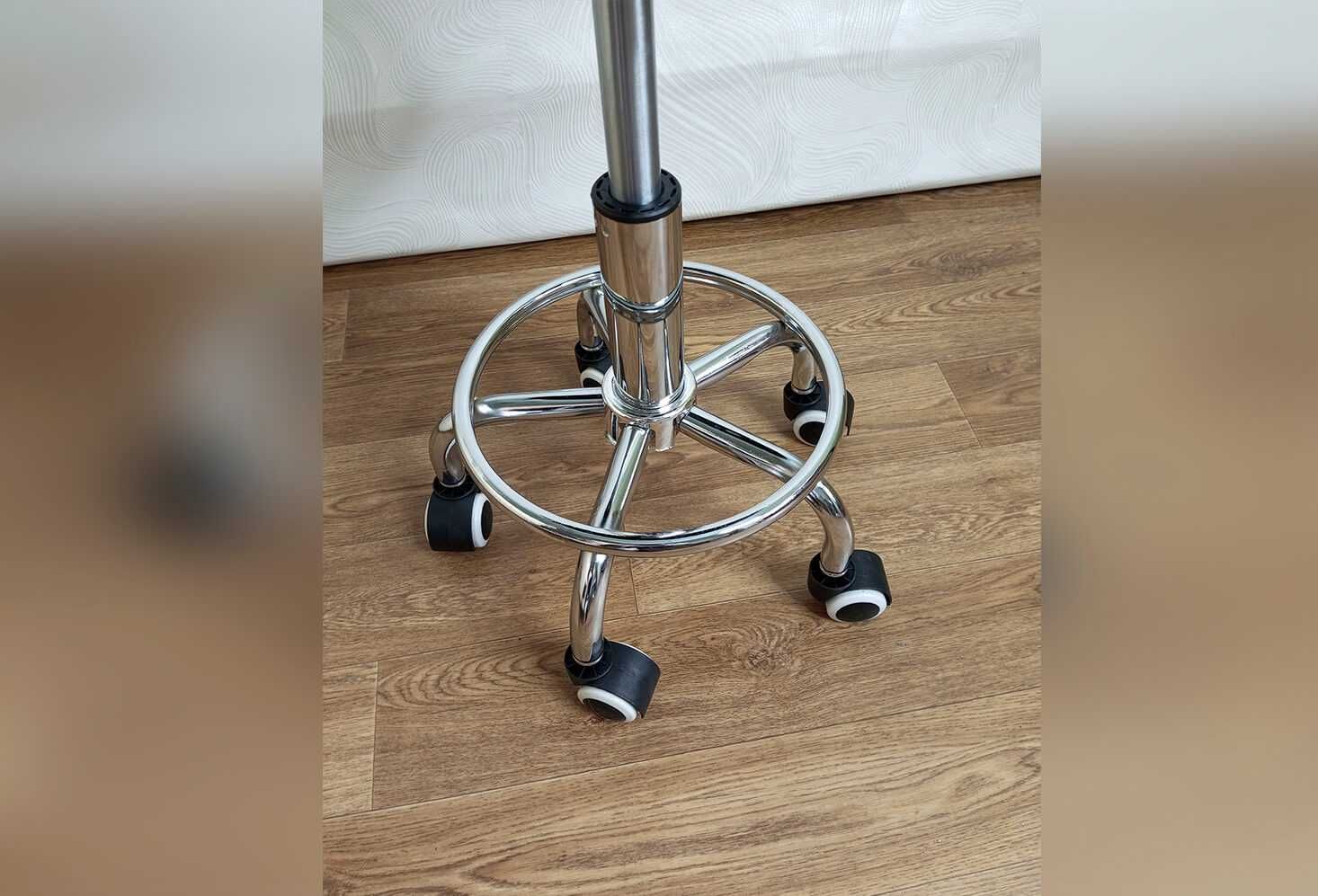 Круглый стул косметологический для мастера без спинки табурет Tw-008