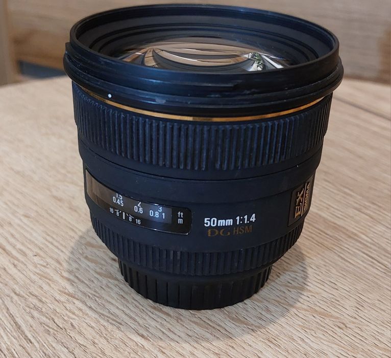 Sigma 50mm f/1.4 EX DG HSM Canon EF