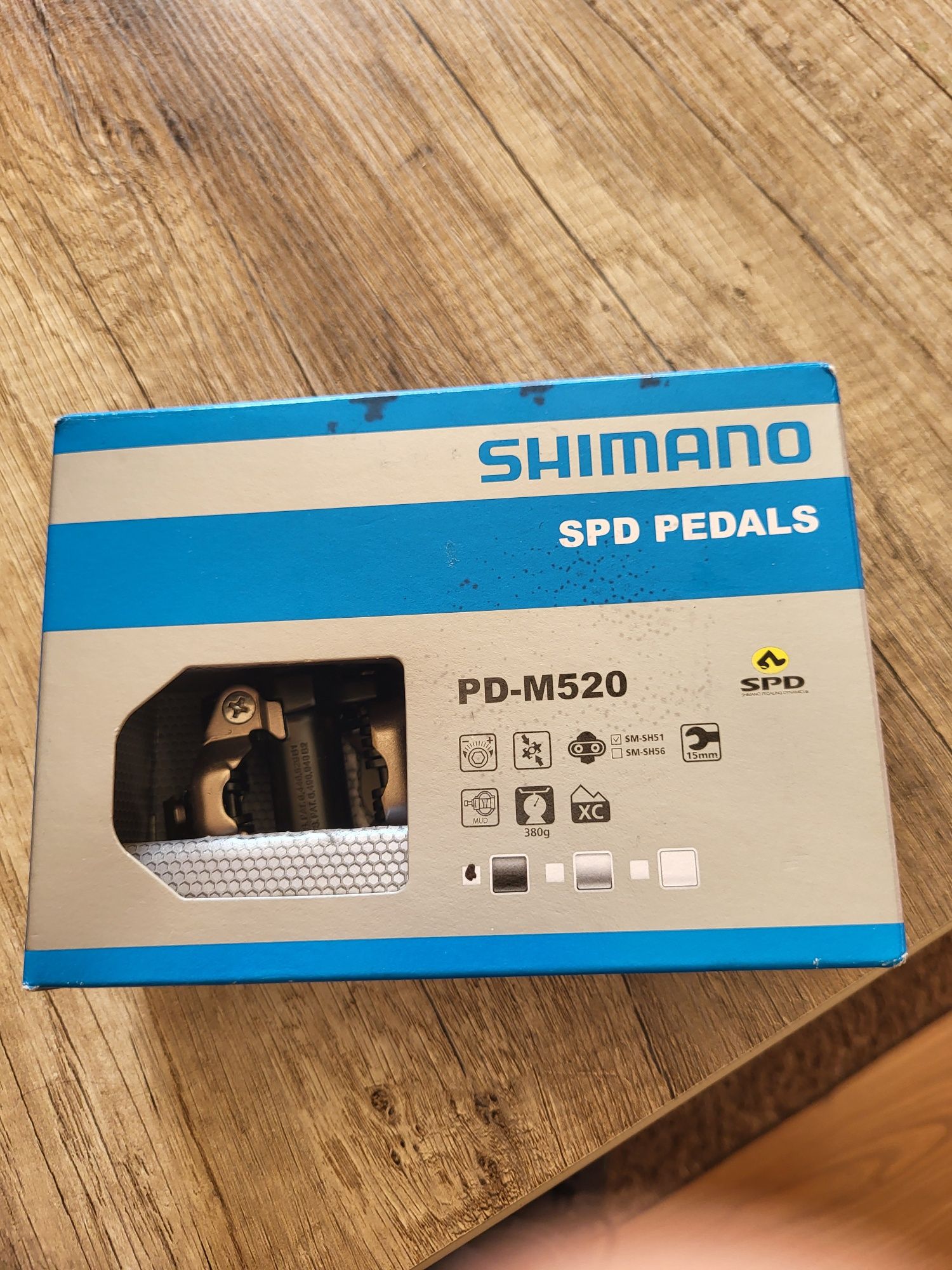 Pedais shimano PD-M520