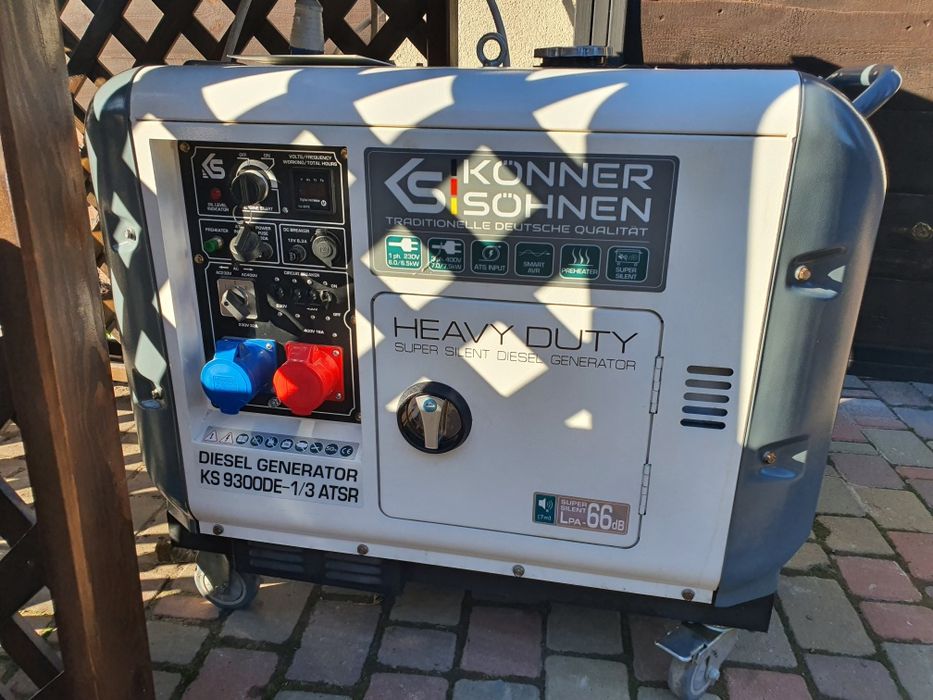 Генератор дизельный Konner&Sohnen
