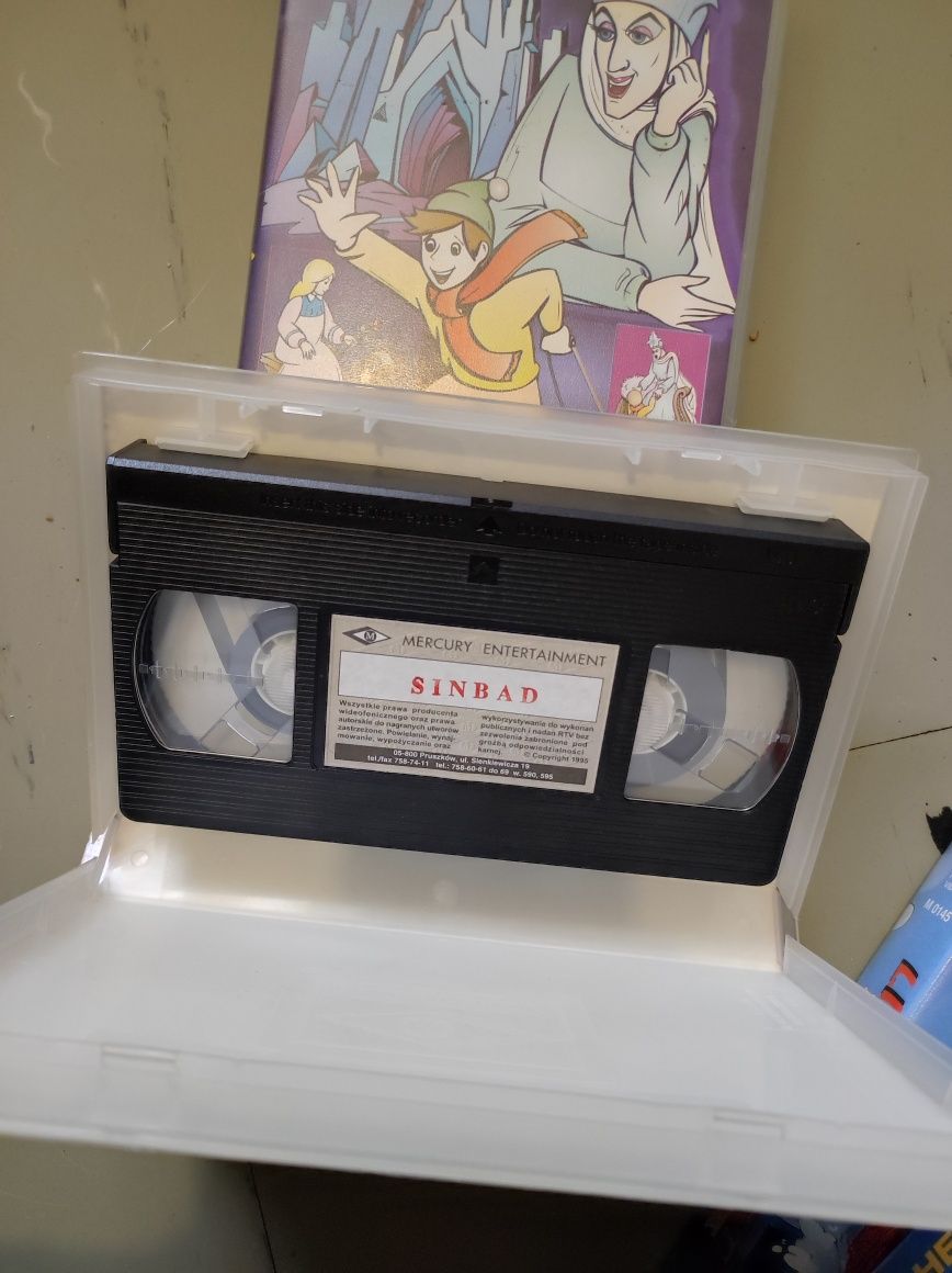 Bajki na kasetach wideo VHS