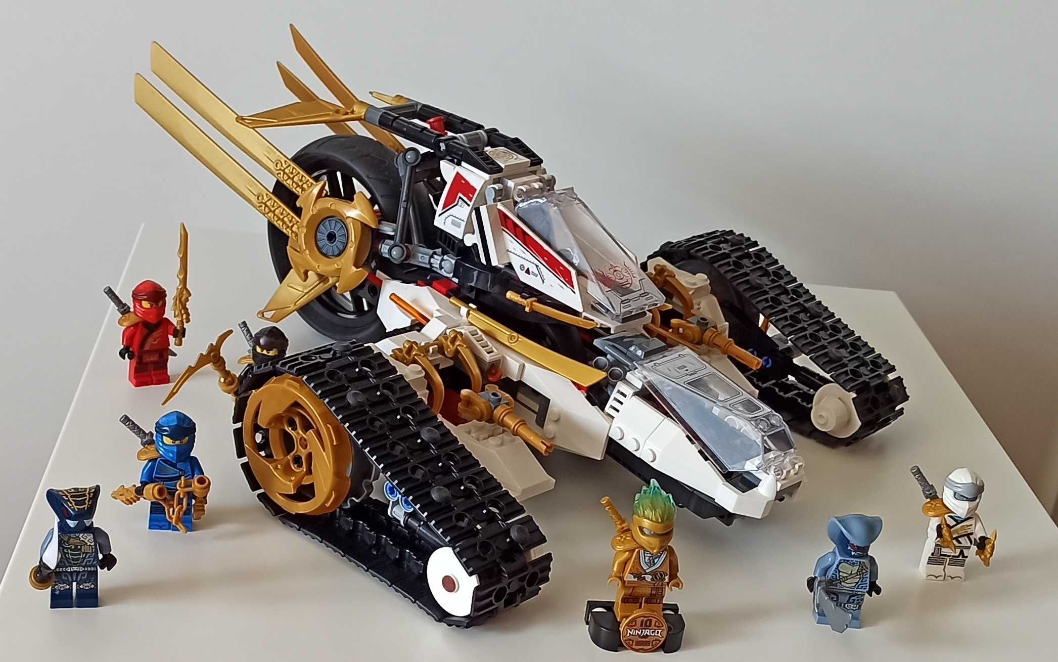 71739 Конструктор Lego Ninjago Сверхзвуковой самолёт 9+