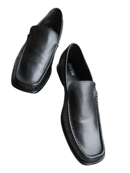 Мужские мокасины-лоферы Вertie (Италия). Размер 44. Натуральная кожа.