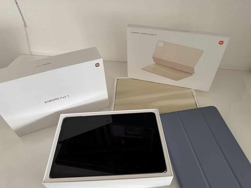Xiaomi pad 5 + teclado original + 1 capa