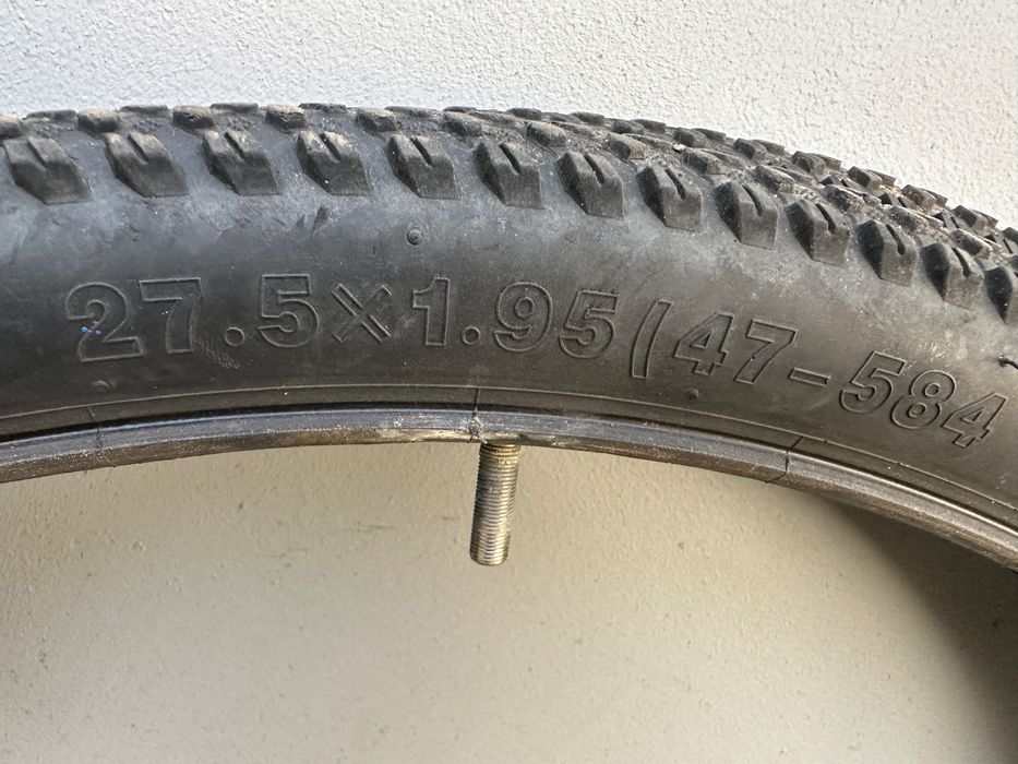 Koła 27,5 przód i tył stożkowe na wolnobieg