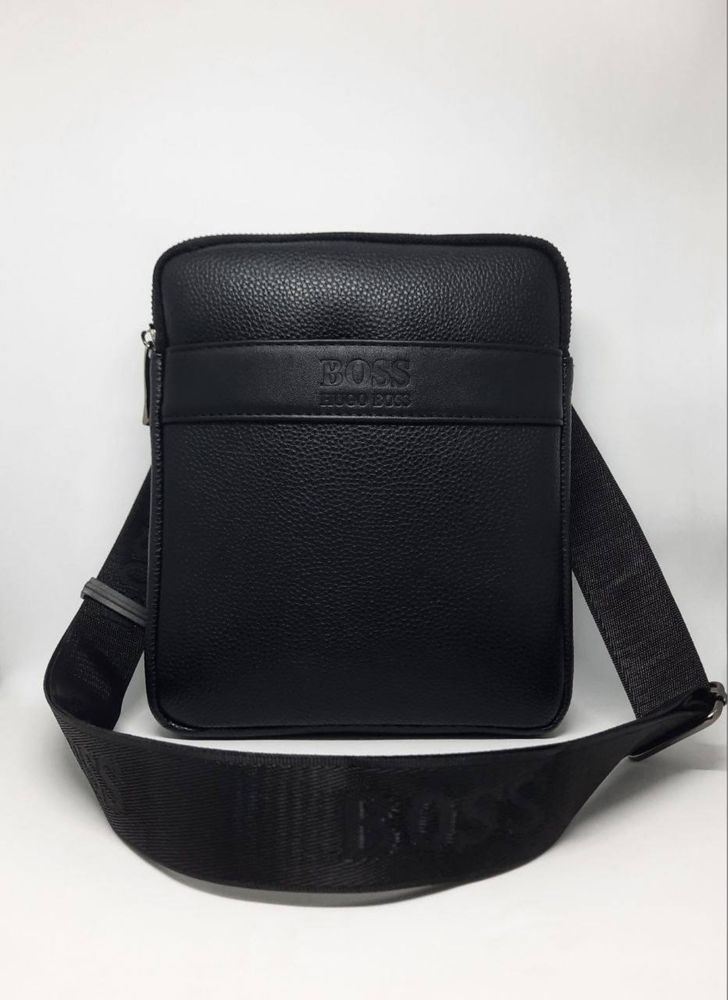 Чоловіча сумка hugo boss мужская сумка на через плече хьюго барсетка