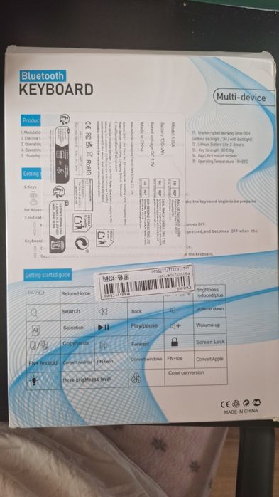 Klawiatura bezprzewodowa bluetooth do tabletu Ipad