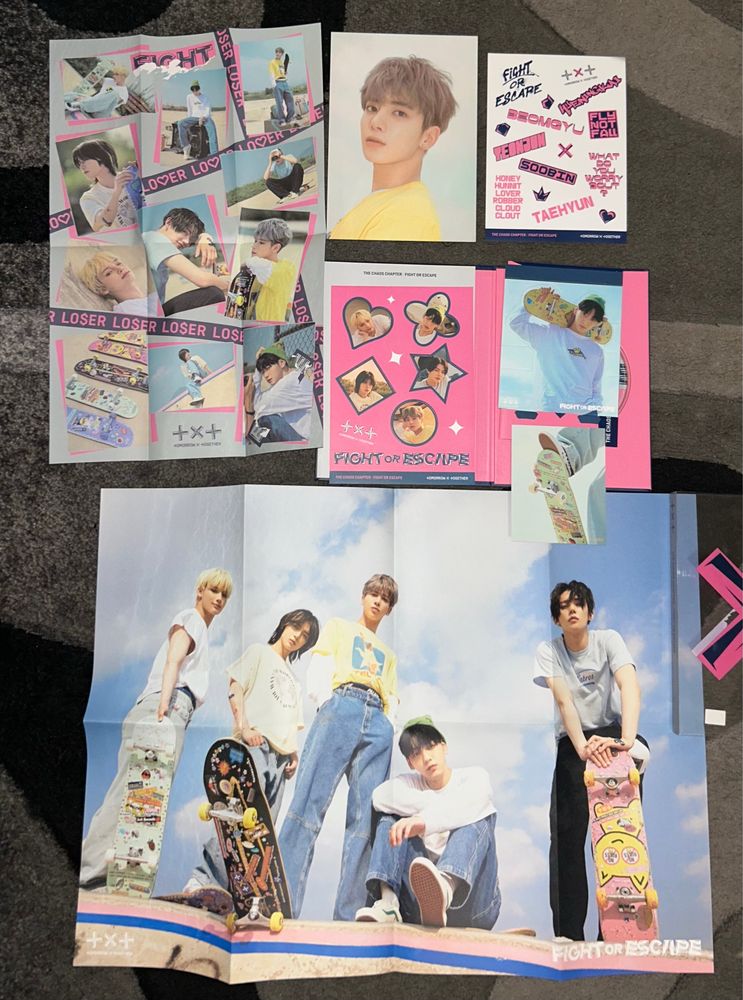 k-pop альбом txt tomorrow x together