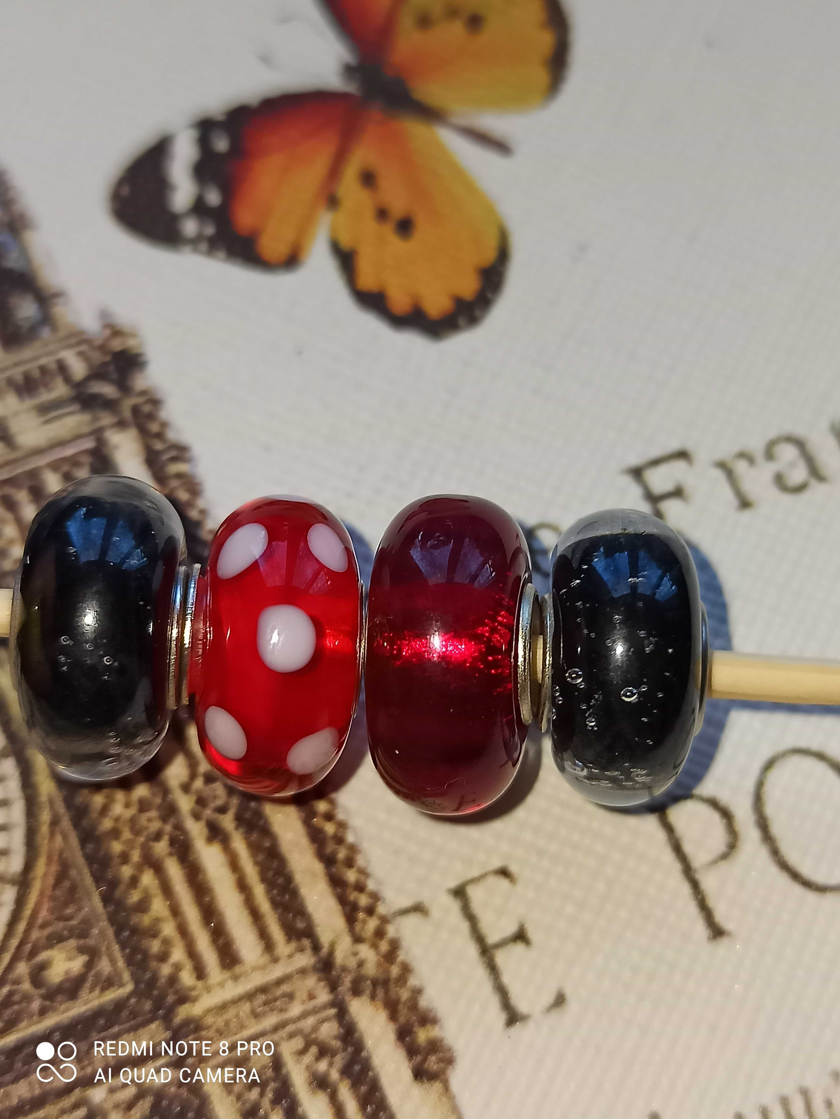 Шарм мурано , муранки trollbeads, pandora