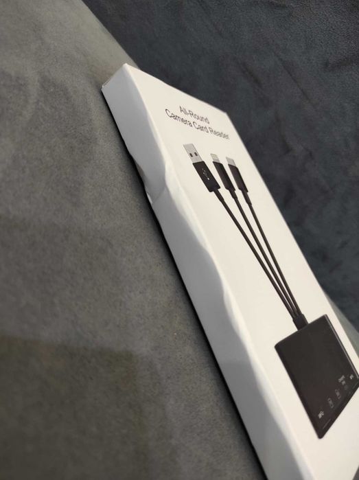 Adapter kart pamięci !! Czytnik kart. HUB Wyjścia USB, C , iPhone.