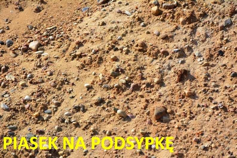 piasek 0-2 mm ziemia żwir pospółka beton wywrotka Poznań