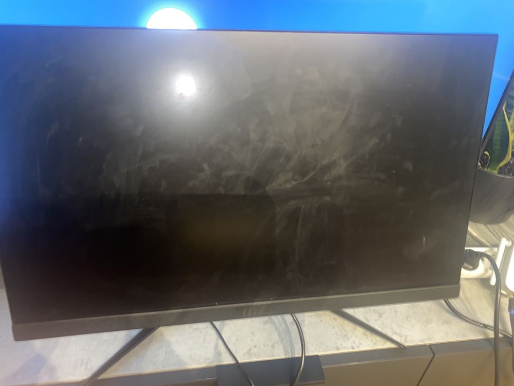 Uszkodzony monitor MSI 144hz