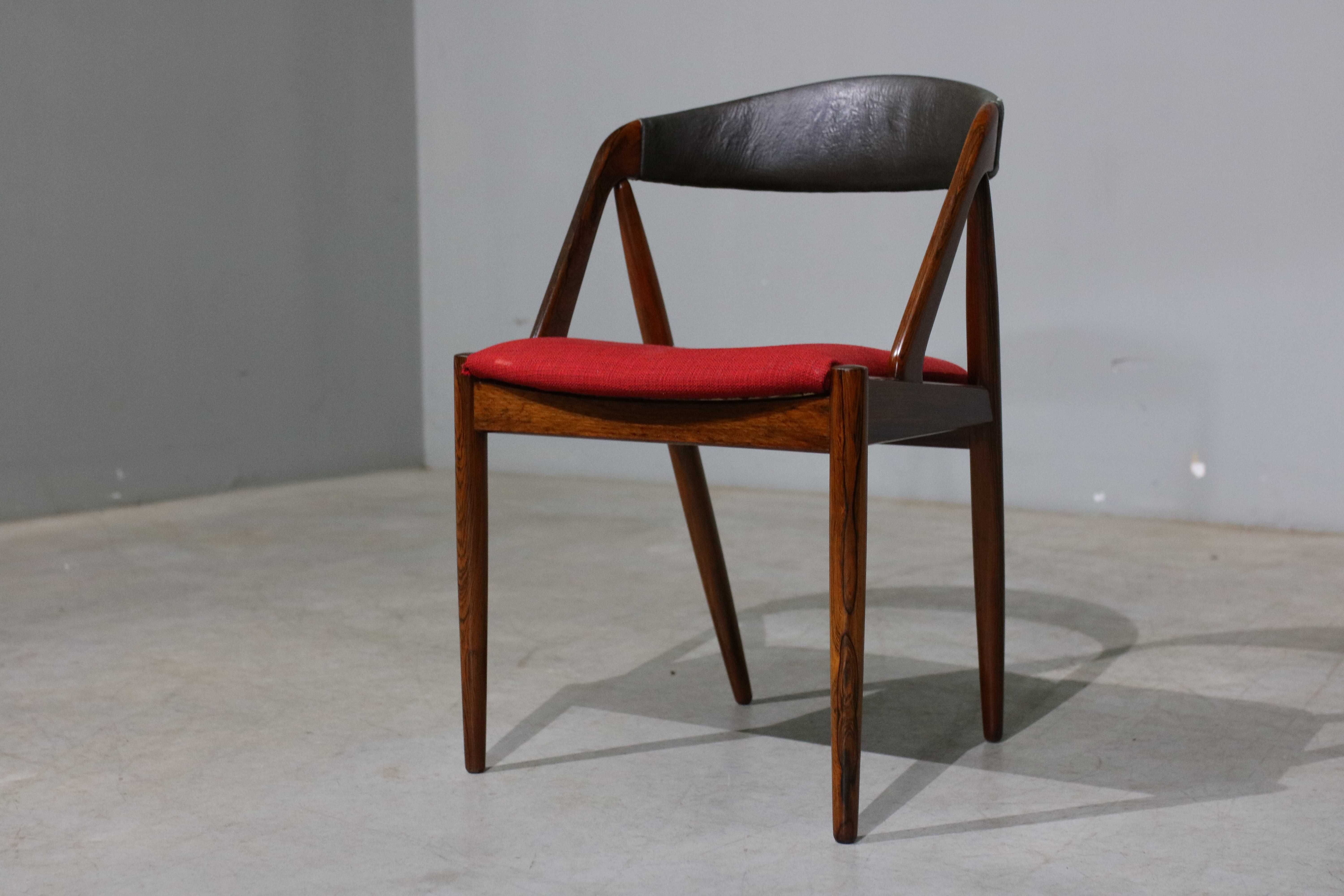 Cadeiras Kai Kristiansen modelo 31 em pau santo | Danish Design