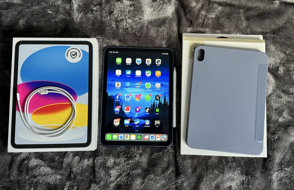 IPad 10 gen 256GB + Apple pencil USB-C oraz nowe akcesoria