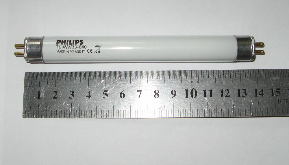 Лампа люминесцентная Philips Mini TL-4W/33-640