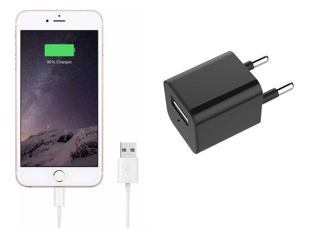 Ładowarka USB ukryta mini kamera szpiegowska