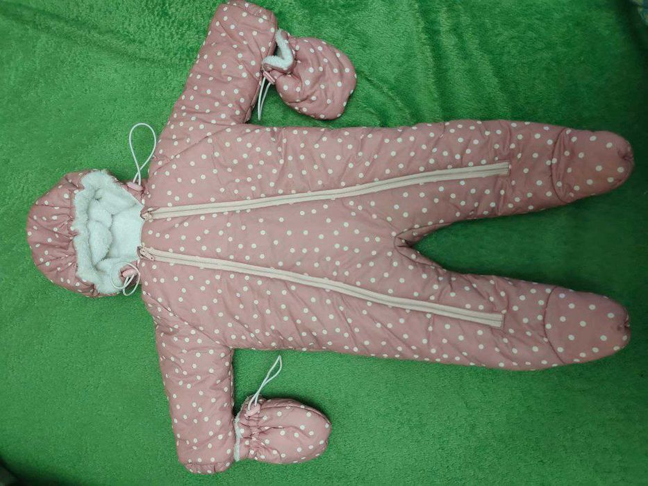 Комбінезон зимовий для дівчоток від Looky Kids 74 розміру