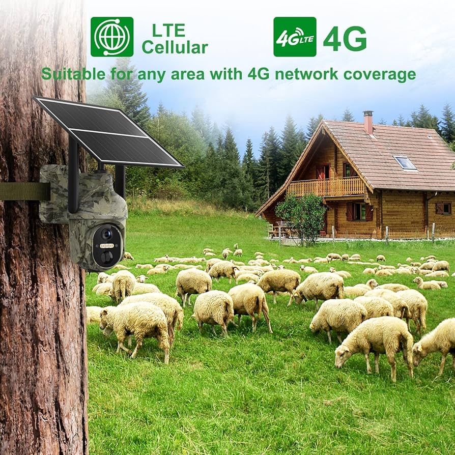 Сонячна камера дикої природи Lemnoi 4G LTE