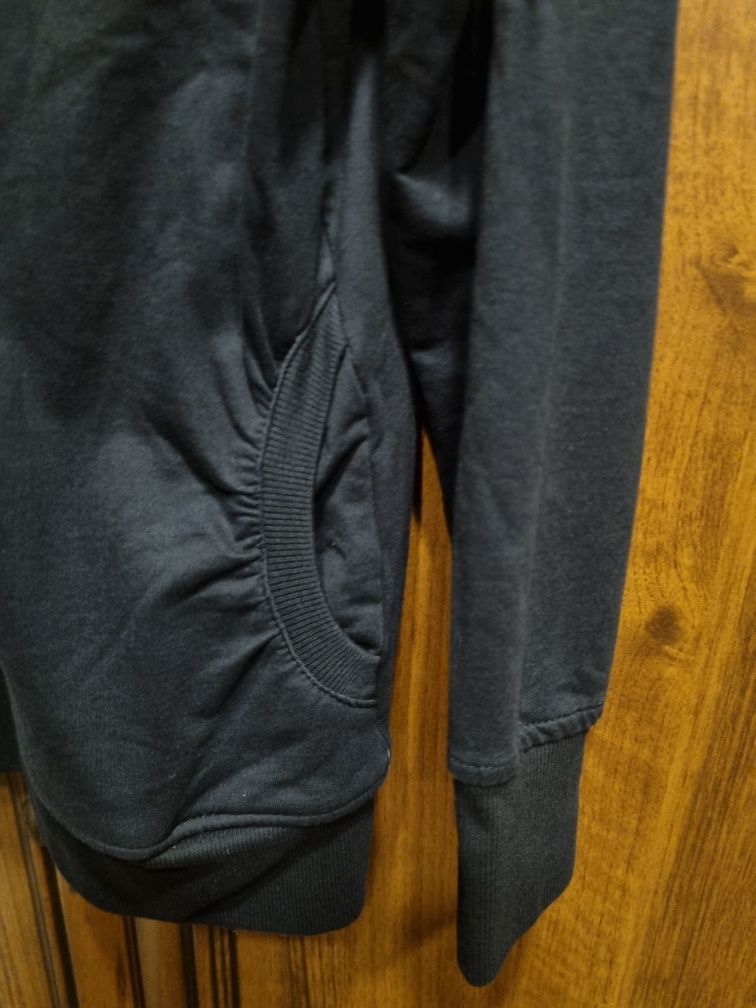 Czarna bluza damska Giada 44/46 zapinana na zamek